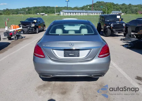 2015 Mercedes-Benz C 300 Luxury/Sport from USA, damaged, VIN 55SWF4JB5FU085460
